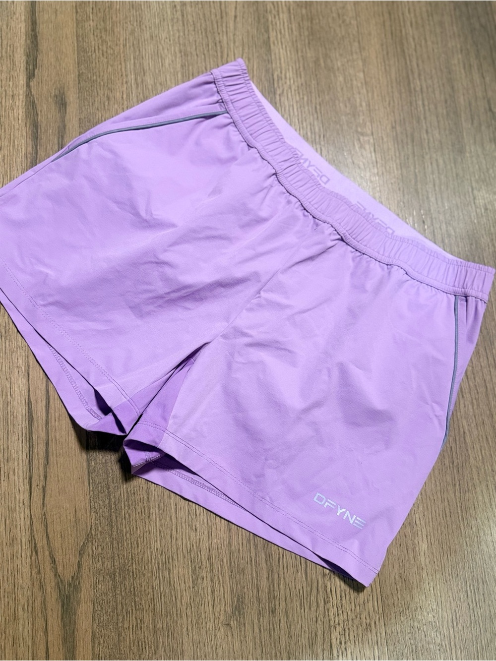 Dfyne Charge Training Shorts 6" In Lavender Purple: Size Large